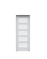 Laminated Glass Poplar Shaker (5 Lite) Prehung