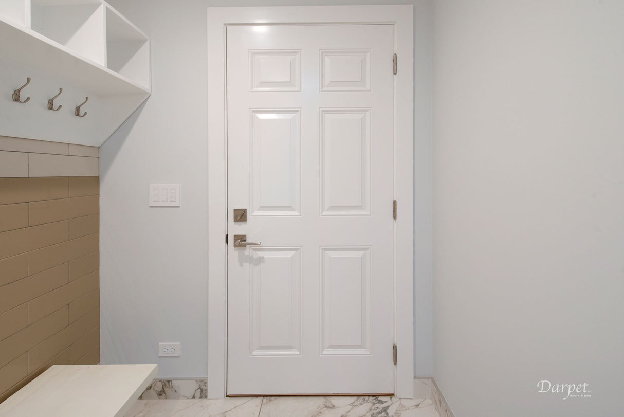 6 Panel Steel Door