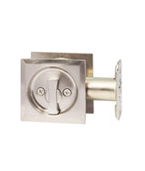 Square Pocket Door Pull with Lock
