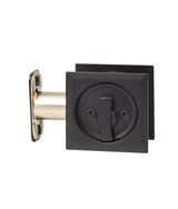Square Pocket Door Pull with Lock