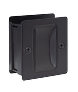 Square Pocket Door Pull with Lock