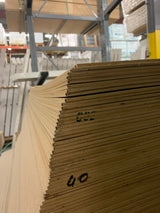 1/4"x4'x8' (MDF)