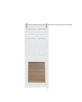 Smooth Barn with Louver Insert