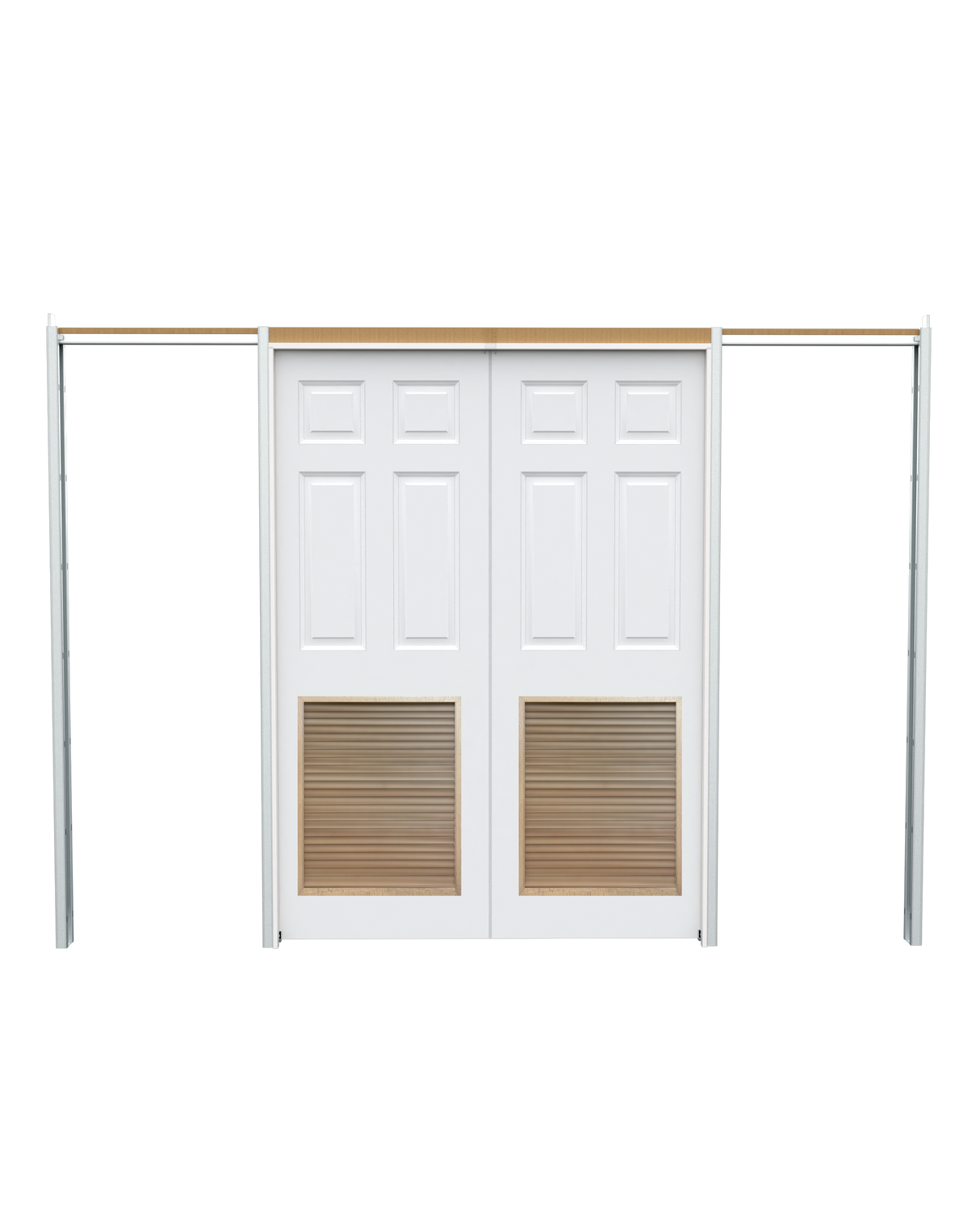 Smooth Pocket with Louver Insert