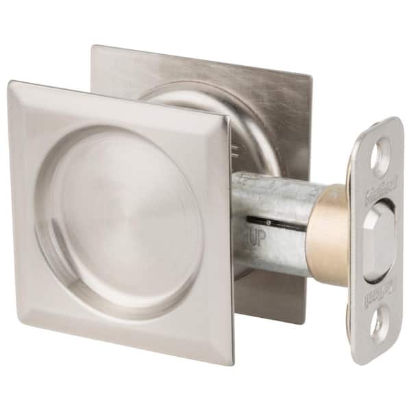 Square Pocket Door Pull (Privacy or Passage)