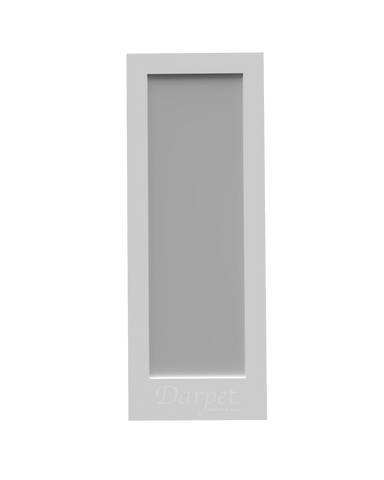 1 panel shaker white laminate - Darpet Doors - Chicago - Elk Grove Village - Illinois