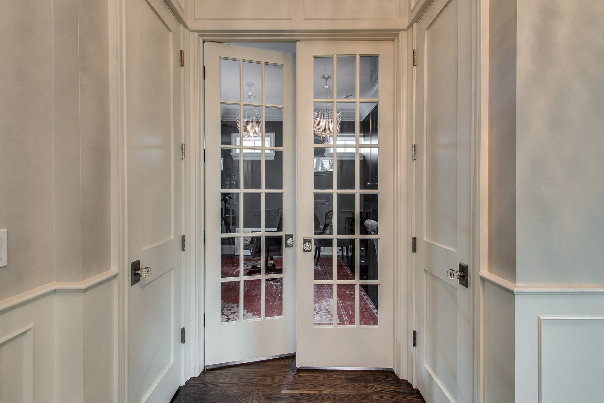 18 Lite Clear Glass Primed Door 8'-0" (96")