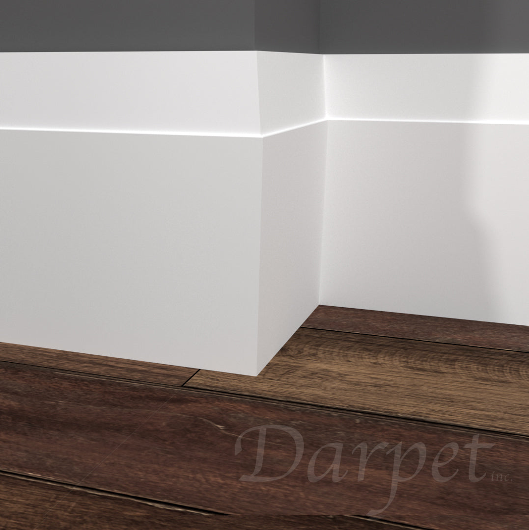 Contemporary Baseboard Moulding Water Resistant Baseboard Molding