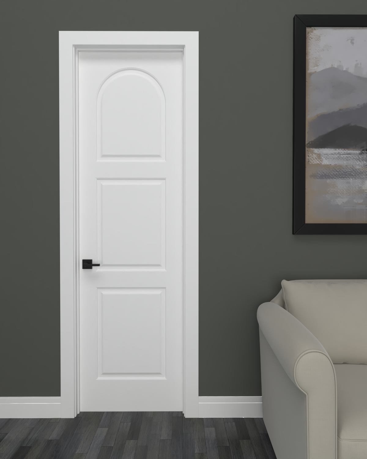 D3210 Carved Interior Door