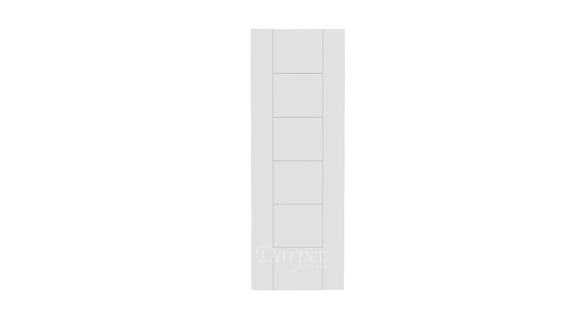 Forte Primed Groove Interior Door 7'-0" (84")