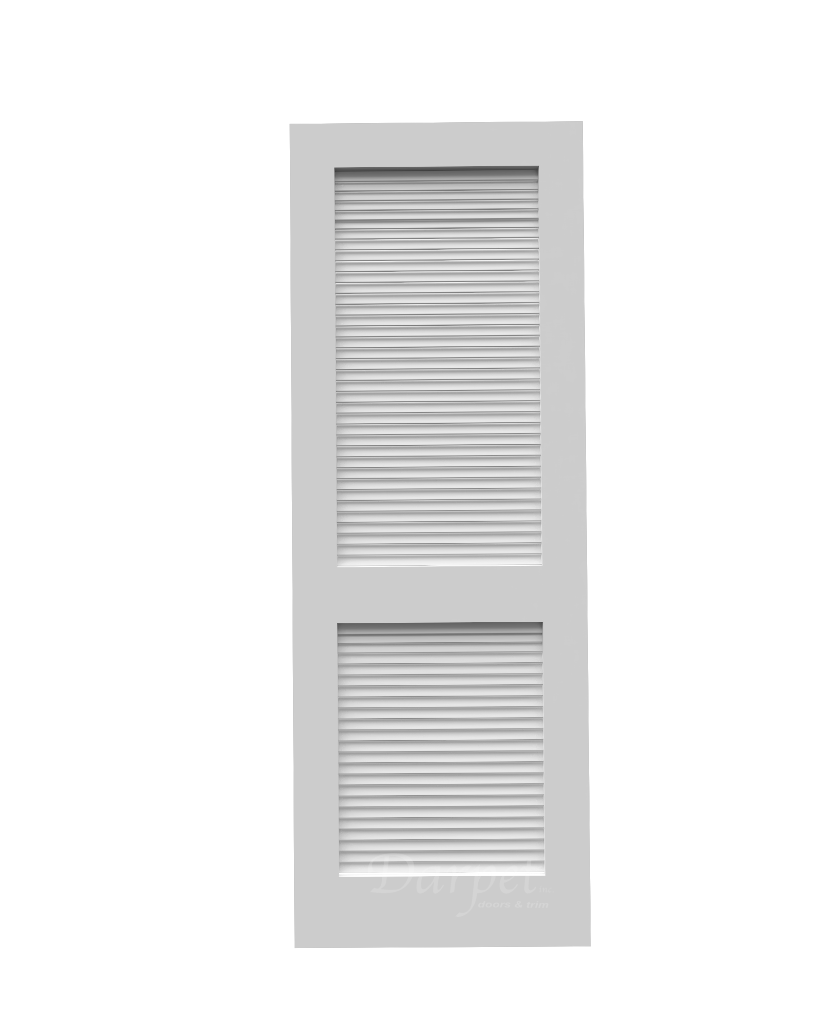 Full Louver Primed Interior Door 7'-0" (84")